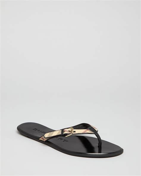 burberry slides women's nordstrom|Burberry women's thongs flip flops.